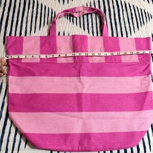 Victoria's Secret Bold Pink Tote Bag